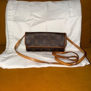Louis Vuitton Clutch crossbody Brown Designer Crossbody Bag